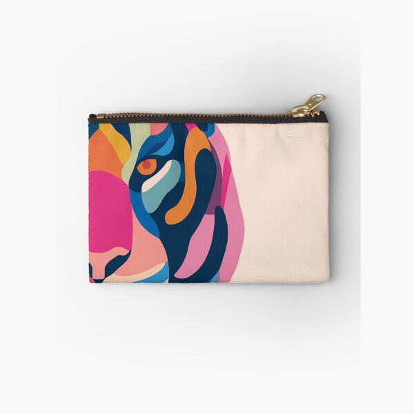 Item preview, Arte geométrico del tigre: diseño abstracto audaz de animales designed and sold by DarYang.
