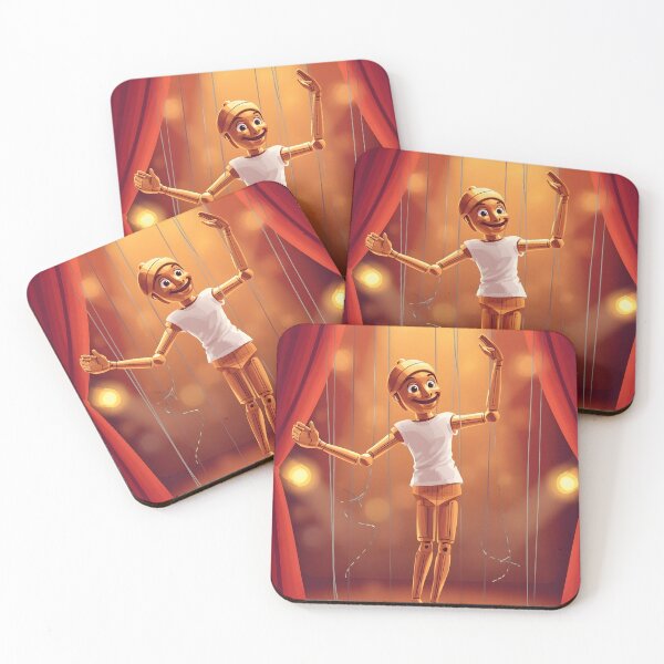 Item preview, Dancing Puppet – Magical Circus Stage Vector Design designed and sold by Valeree Store.