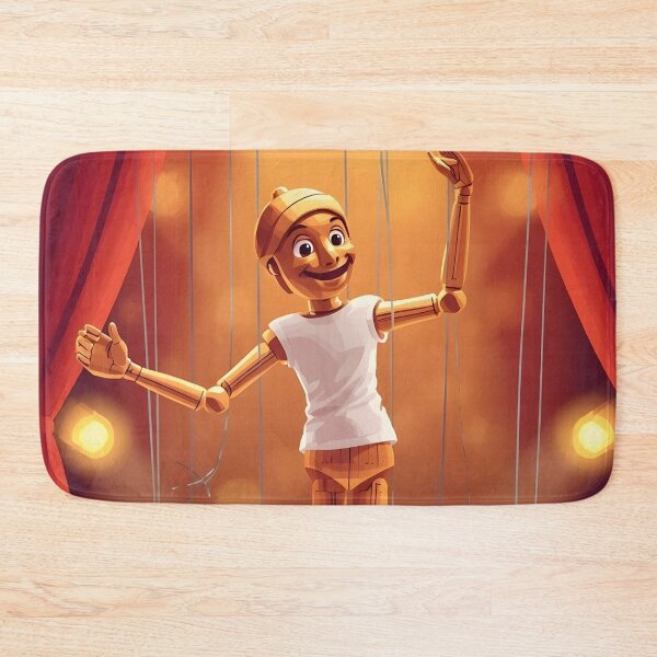 Item preview, Dancing Puppet – Magical Circus Stage Vector Design designed and sold by Valeree Store.