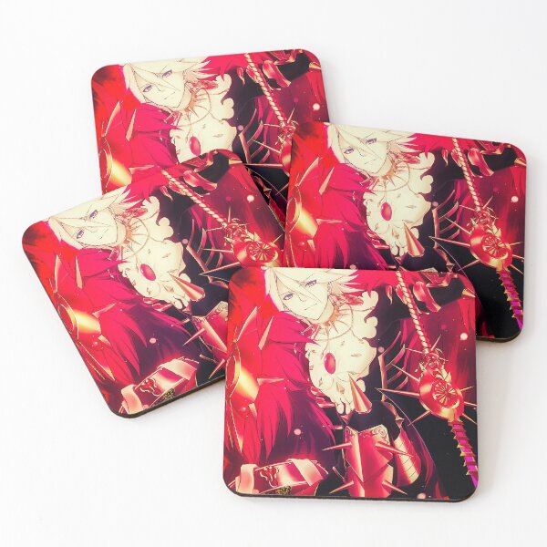 Item preview, Red Lancer Fierce Battle Aura Of Karna Fate Grand Order Warrior Flames designed and sold by thedarvills.