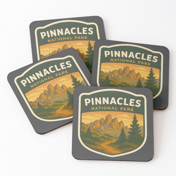 Item preview, Vintage American National Park Print: Pinnacles designed and sold by PinUpPizzazz.