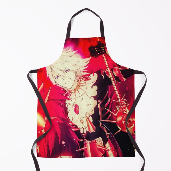 Item preview, Red Lancer Fierce Battle Aura Of Karna Fate Grand Order Warrior Flames designed and sold by thedarvills.