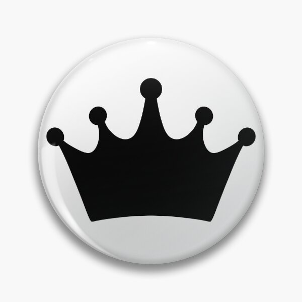 Item preview, Black Crown – Royal Minimalist Symbol designed and sold by unique0703.