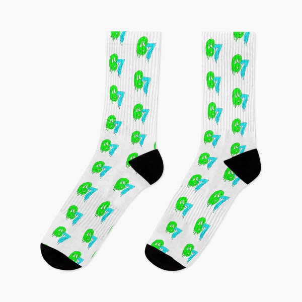 Item preview, Dripping 67 – Slime Number  designed and sold by sketchyNetty123.