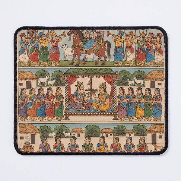 Item preview, Royal Wedding and Village Celebration Scene designed and sold by digisetumedia.