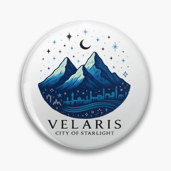 Item preview, Winter in Velaris — City of Starlight (ACOTAR Inspired Art) designed and sold by biblio_phile.