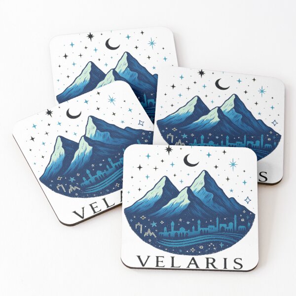 Item preview, Winter in Velaris — City of Starlight (ACOTAR Inspired Art) designed and sold by biblio_phile.