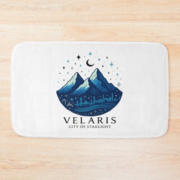 Item preview, Winter in Velaris — City of Starlight (ACOTAR Inspired Art) designed and sold by biblio_phile.