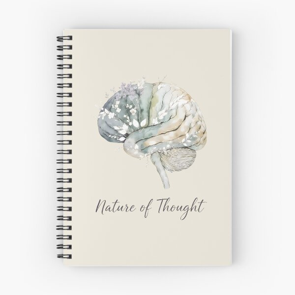 Item preview, Nature of Thought – Botanical Brain Design | Mindfulness, Psychology & Science-Inspired Art designed and sold by PureBrain.