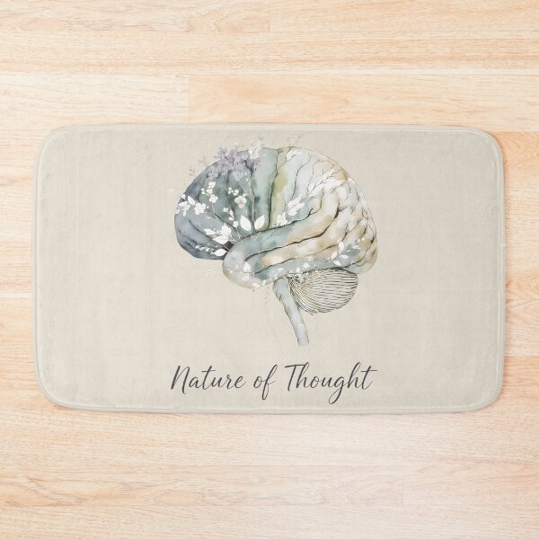 Item preview, Nature of Thought – Botanical Brain Design | Mindfulness, Psychology & Science-Inspired Art designed and sold by PureBrain.