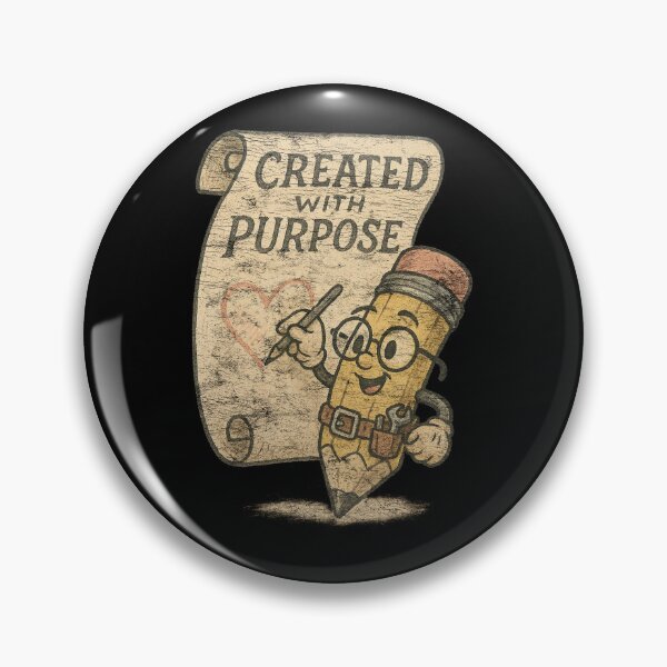 Item preview, Created With Purpose Inspirational Pencil Art designed and sold by Camera Crew.