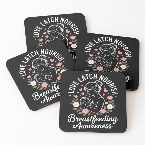 Item preview, Love Latch Nourish Breastfeeding Awareness Month 2025  designed and sold by ChristopherMil6.