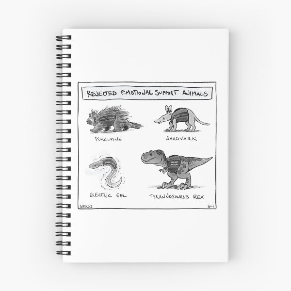 Item preview, Rejected Emotional Support Animals designed and sold by QuickiesComic.