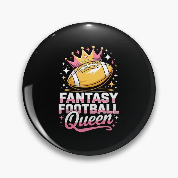 Item preview, Fútbol de fantasía, reina, corona, humor, familia, emparejamiento designed and sold by JEFDodsonArt.