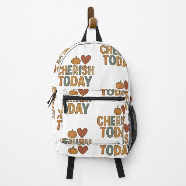 Item preview, Cherish Today Retro Inspirational Positive Quote designed and sold by Gurjeetpixelart.