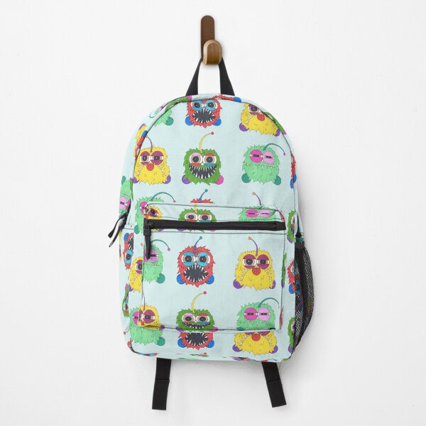 Item preview, "Colorful Fuzzy Monsters Quartet – Playful Cartoon Creature Art" designed and sold by Flower Magic .