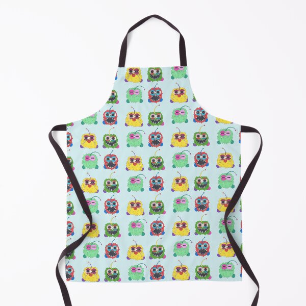 Item preview, "Colorful Fuzzy Monsters Quartet – Playful Cartoon Creature Art" designed and sold by Flower Magic .