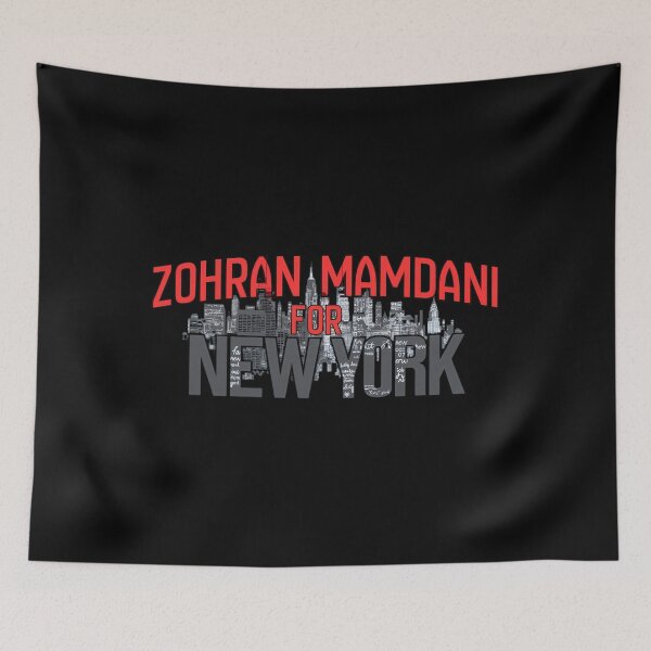 Item preview, Zohran Mamdani designed and sold by lamebee.