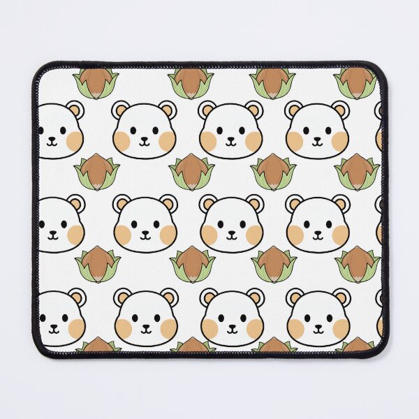 Item preview, Adorable Hamster and Hazelnut Pattern designed and sold by pinkysunflower.