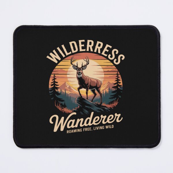 Item preview, Majestic Deer Wilderness Sunset Design for Nature Fans designed and sold by ChristopherMil6.