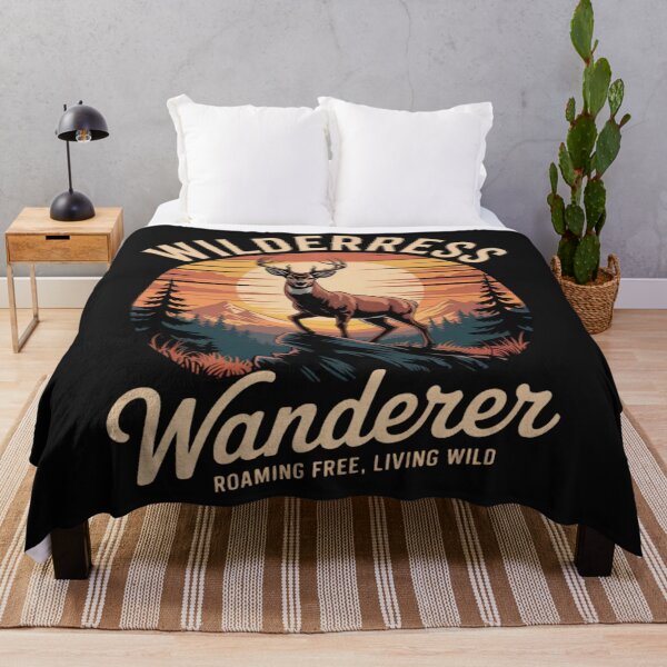 Item preview, Majestic Deer Wilderness Sunset Design for Nature Fans designed and sold by ChristopherMil6.