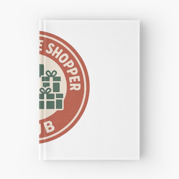 Item preview, Last-Minute Shopper Club – Funny Christmas Eve Procrastinator Badge Design designed and sold by NitkiStudio.