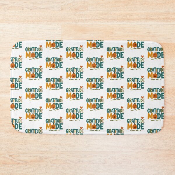 Item preview, Gratitude Mode Retro Thanksgiving Fall Design designed and sold by Gurjeetpixelart.