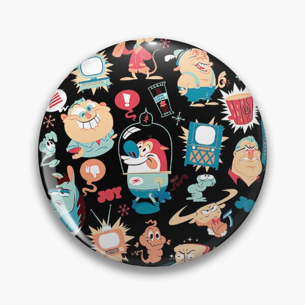Item preview, Ren And Stimpy Character Collage designed and sold by Kittyoseph.