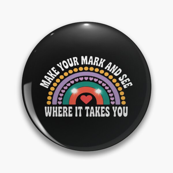 Item preview, Make Your Mark Dot Day Colorful Rainbow Heart Teacher designed and sold by ChristopherMil6.