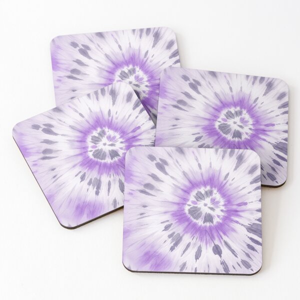 Item preview, Tie dye pattern swirl purple lavender textile designed and sold by aruntrendz.
