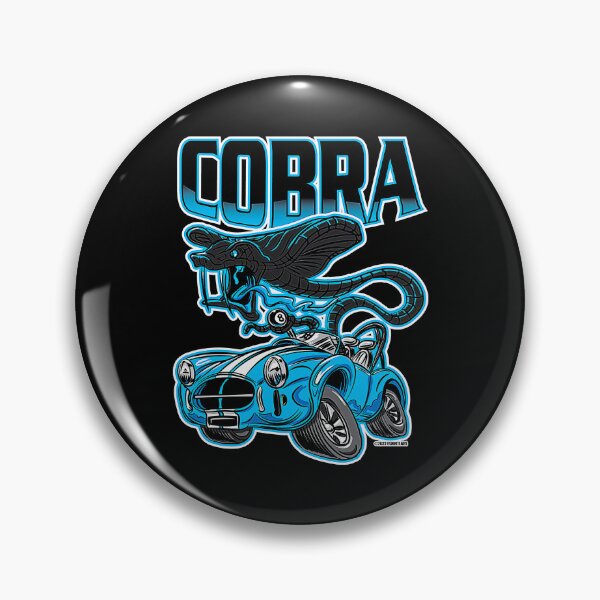 Item preview, Black Cobra Snake Driving A Blue Cobra Race Car designed and sold by Nieveong.