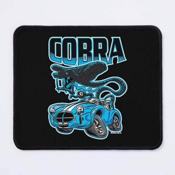 Item preview, Black Cobra Snake Driving A Blue Cobra Race Car designed and sold by Nieveong.