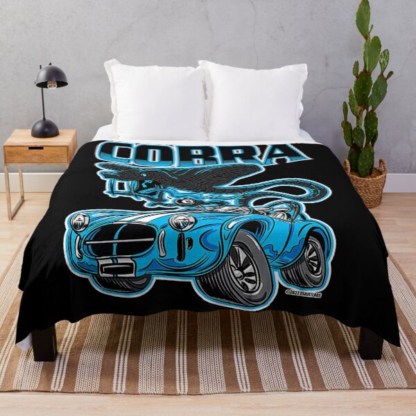 Item preview, Black Cobra Snake Driving A Blue Cobra Race Car designed and sold by Nieveong.