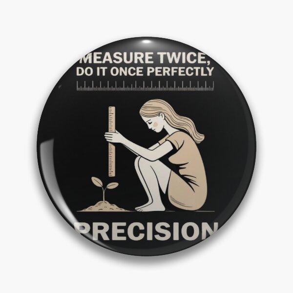 Item preview, Measure Twice Do It Once Perfectly designed and sold by ChristopherMil6.
