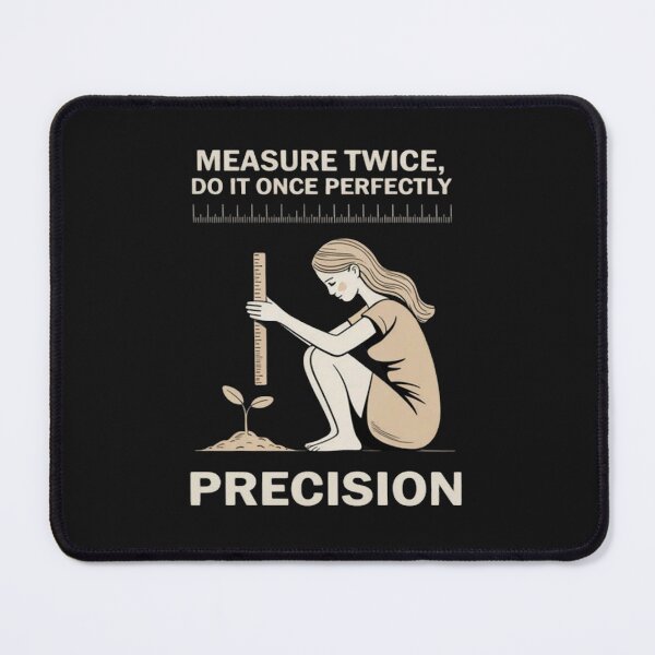 Item preview, Measure Twice Do It Once Perfectly designed and sold by ChristopherMil6.