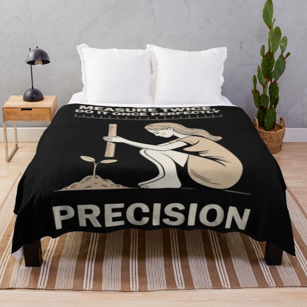 Item preview, Measure Twice Do It Once Perfectly designed and sold by ChristopherMil6.