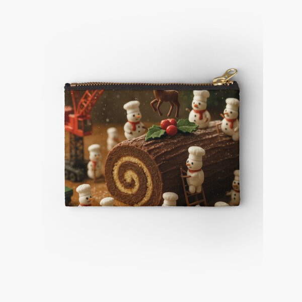 Item preview, Miniatur Wunderland, funny snowmen baking chocolate cakes designed and sold by Mauswohn.