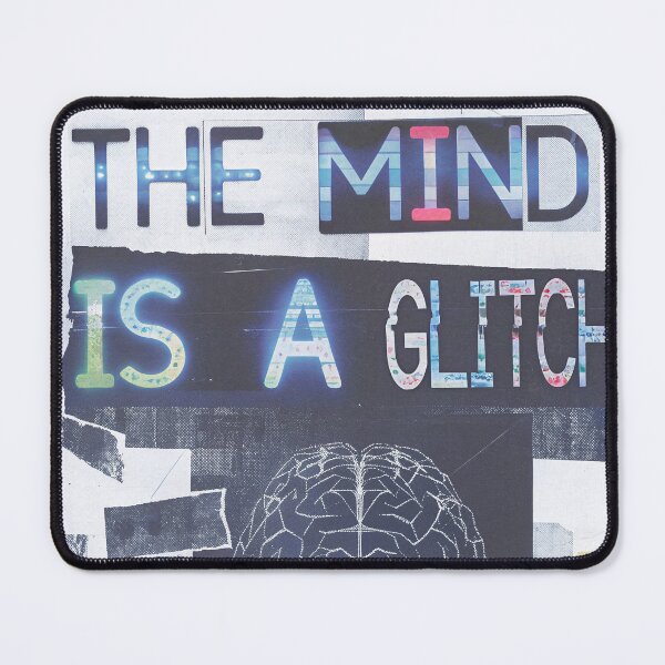 Item preview, The Mind Is a Glitch – Glitch & Grind Brain Art for the Overthinking Soul designed and sold by RelaxingDreams.