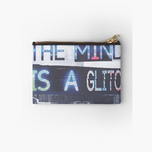 Item preview, The Mind Is a Glitch – Glitch & Grind Brain Art for the Overthinking Soul designed and sold by RelaxingDreams.