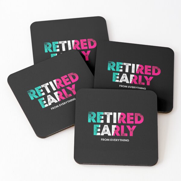 Item preview, Funny Grunge Retirement Slogan designed and sold by SholoStudio.