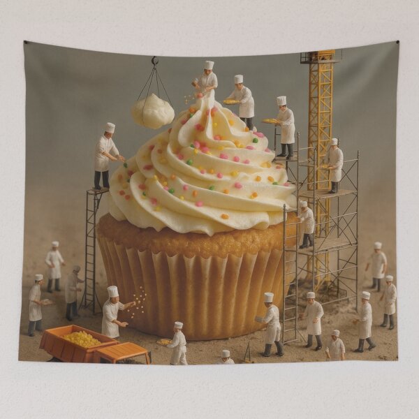 Item preview, Funny cupcake, miniature world designed and sold by Mauswohn.