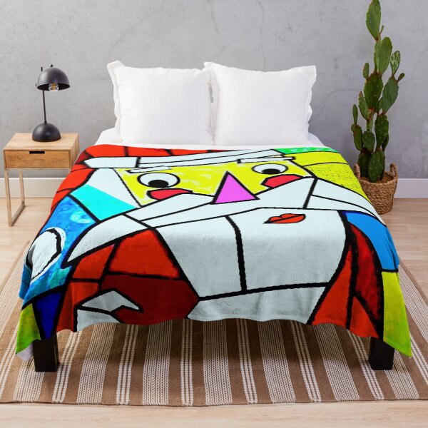Item preview, Geometric Santa Claus designed and sold by ViaARTfactory.