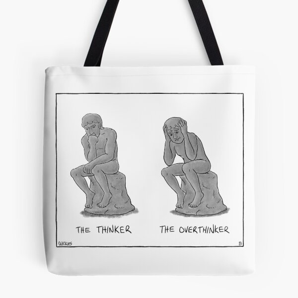 Item preview, Overthinker designed and sold by QuickiesComic.