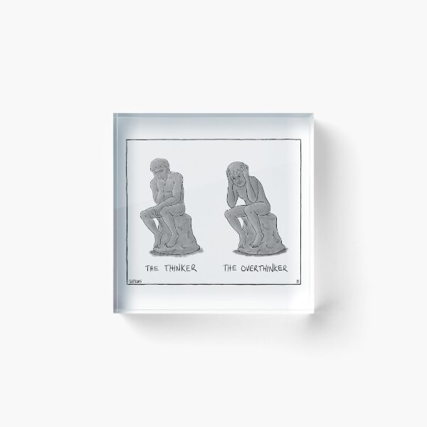 Item preview, Overthinker designed and sold by QuickiesComic.