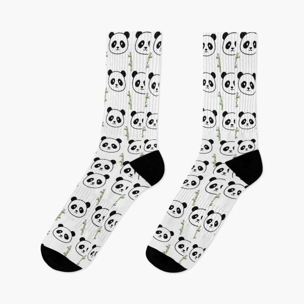 Item preview, Adorable Panda and Bamboo Pattern designed and sold by pinkysunflower.