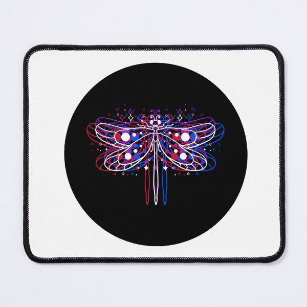Item preview, Dragonfly Mirage - red/blue/purple designed and sold by Galaxy Creations.