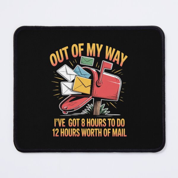 Item preview, Funny Mailman Mail Carrier Postal Worker designed and sold by Idarmotar.