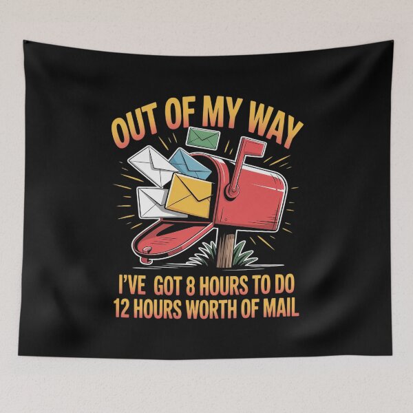 Item preview, Funny Mailman Mail Carrier Postal Worker designed and sold by Idarmotar.