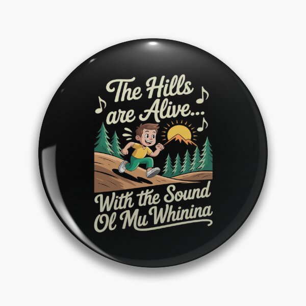 Item preview, Funny Marathon Runner Hills Are Alive With My Whining designed and sold by Idarmotar.