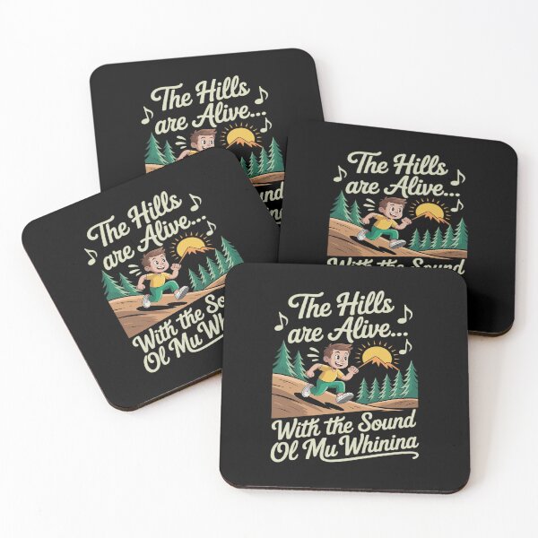 Item preview, Funny Marathon Runner Hills Are Alive With My Whining designed and sold by Idarmotar.